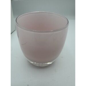 Glassybaby BABY Pink Hand Blown Glass Candle Holder New With Box